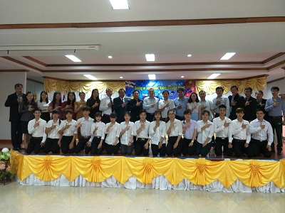 Trường Cao đẳng Kinh tế - Tài chính Thái Nguyên đưa sinh viên sang các trường Cao đẳng Nghề Thái Lan thực tập..